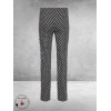 Robell Broek Rose Slim Fit Grafische Print