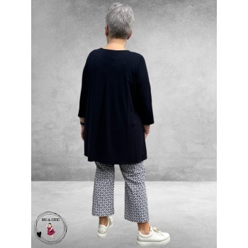 ROBELL Broek Joella Flair Blauw/Wit 