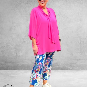 ROBELL Broek Joella Flair Palace Blue