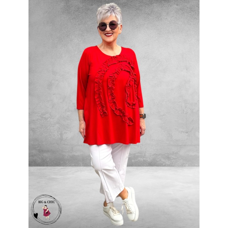 ROBELL Broek Joella Flair Wit