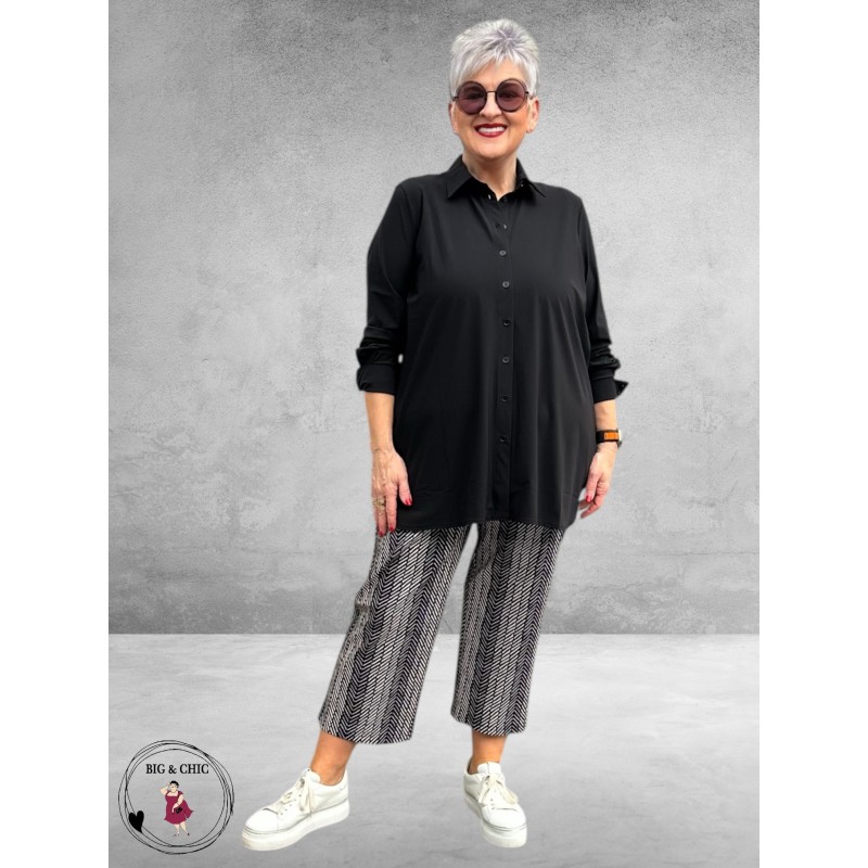 Robell Broek EFI Zwart/Creme