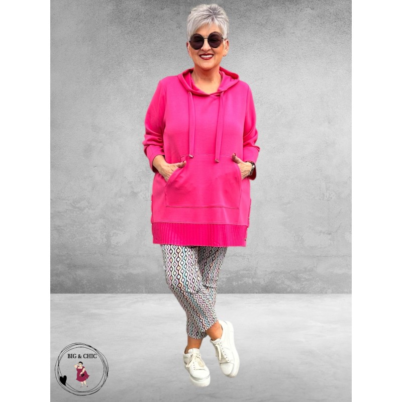 ROBELL Broek Rose Slim Fit Enkel Lila Multi