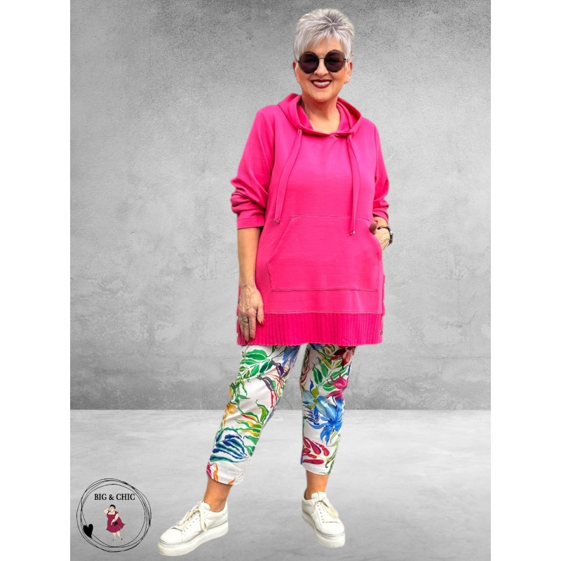 Robell Broek Enkel Lena Floral Multi