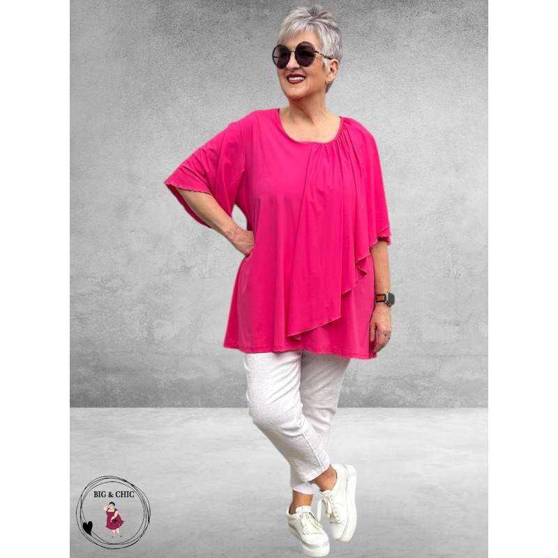 ROBELL Broek Bella Wit Jacquard