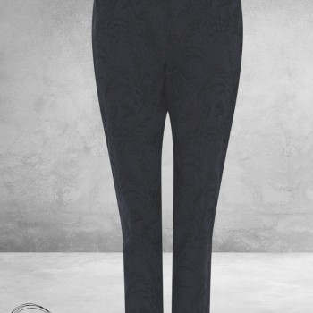 ROBELL Broek Bella Wit Jacquard