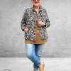 Robell Jacket Luipaard Stretch