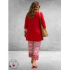 NOEN Tuniek Applicatie Scarlet Red