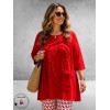 NOEN Tuniek Applicatie Scarlet Red