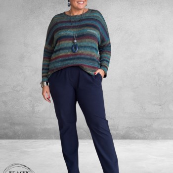 ROBELL Broek BELLA Donkerblauw