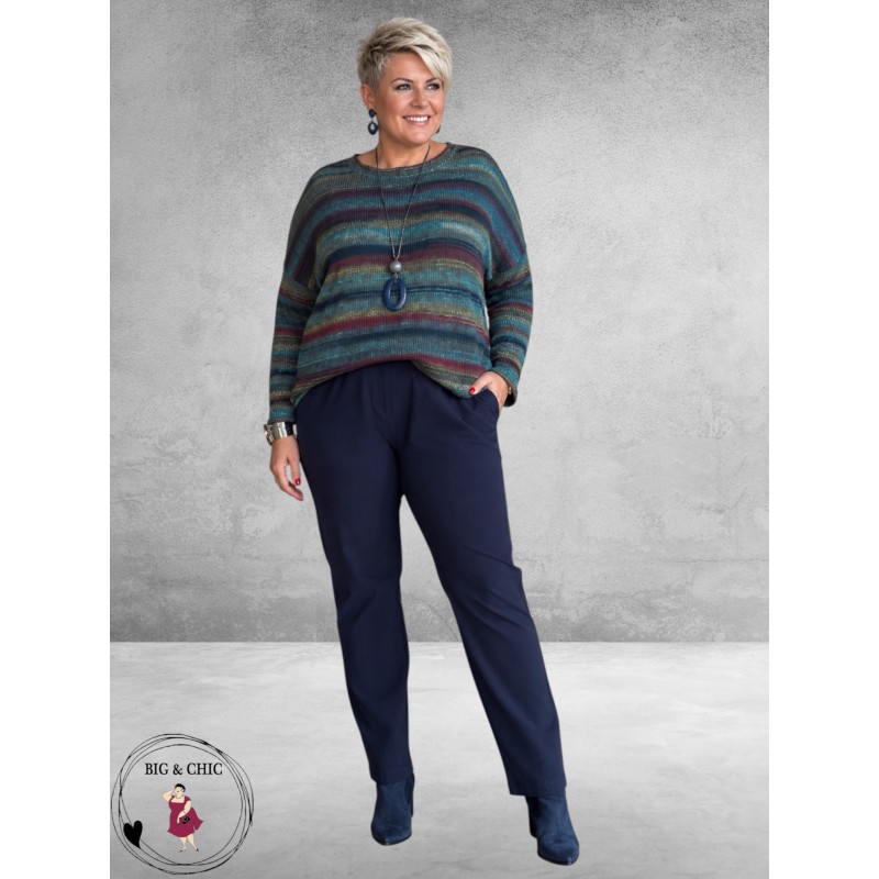 ROBELL Broek BELLA Donkerblauw