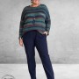 ROBELL Broek BELLA Donkerblauw