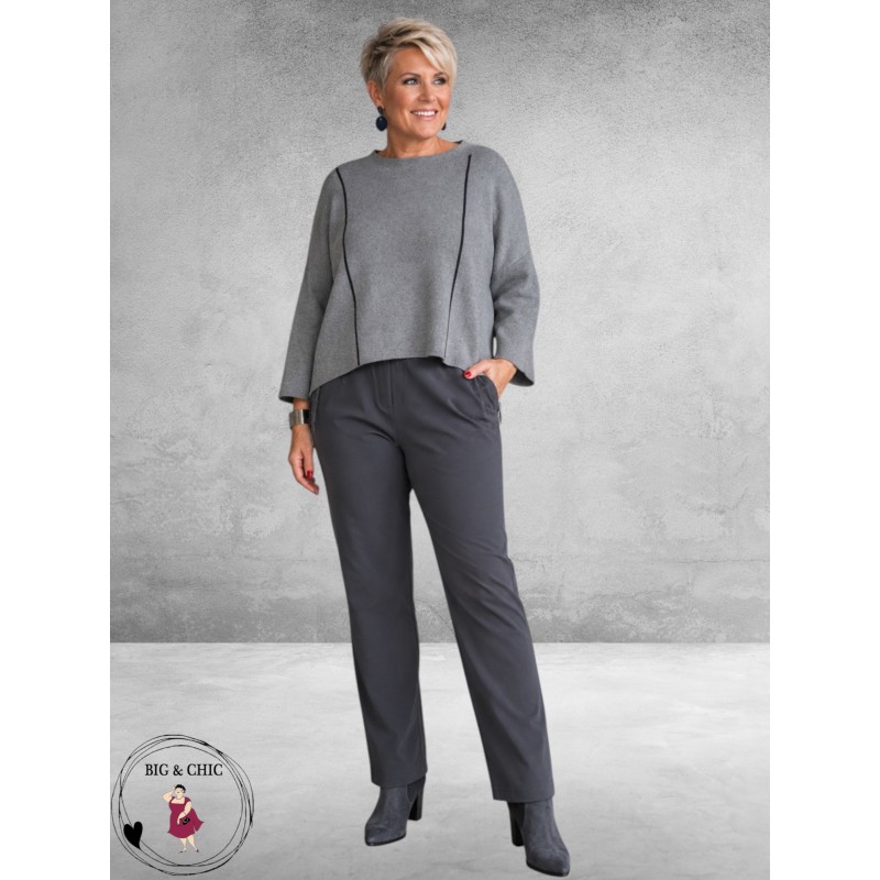 ROBELL Broek BELLA Grijs