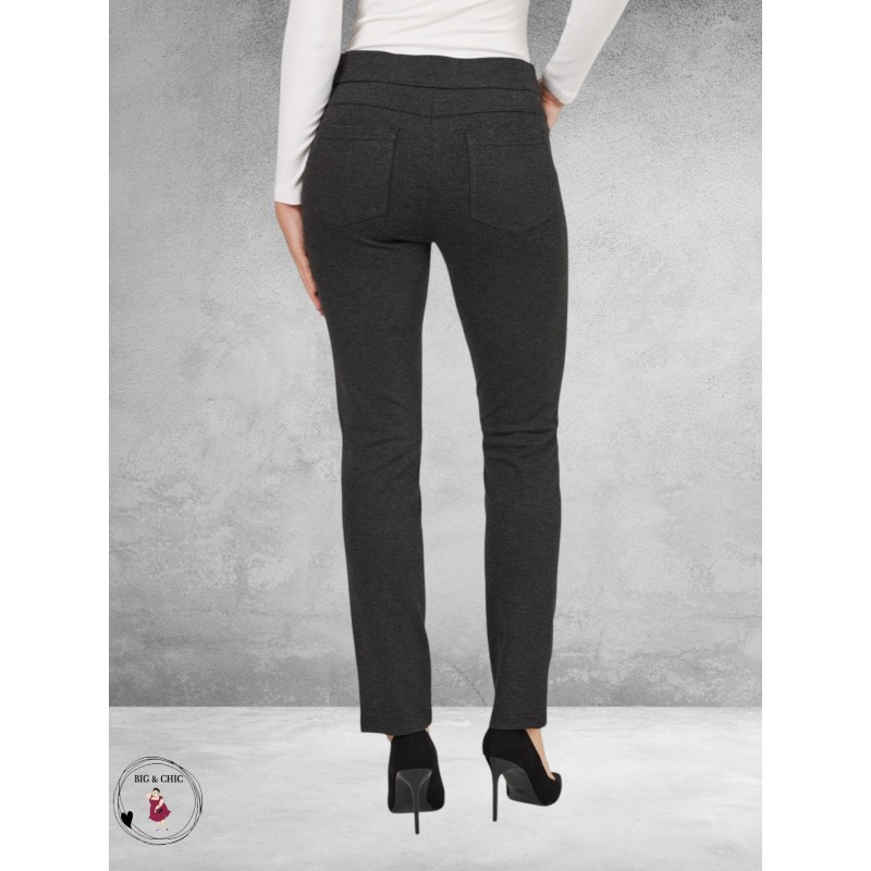 ROBELL Broek BELLA Winter Jersey Grijs