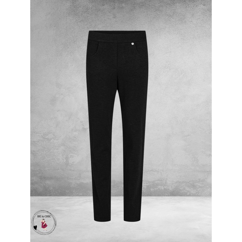 ROBELL Broek BELLA Winter Jersey ZWART