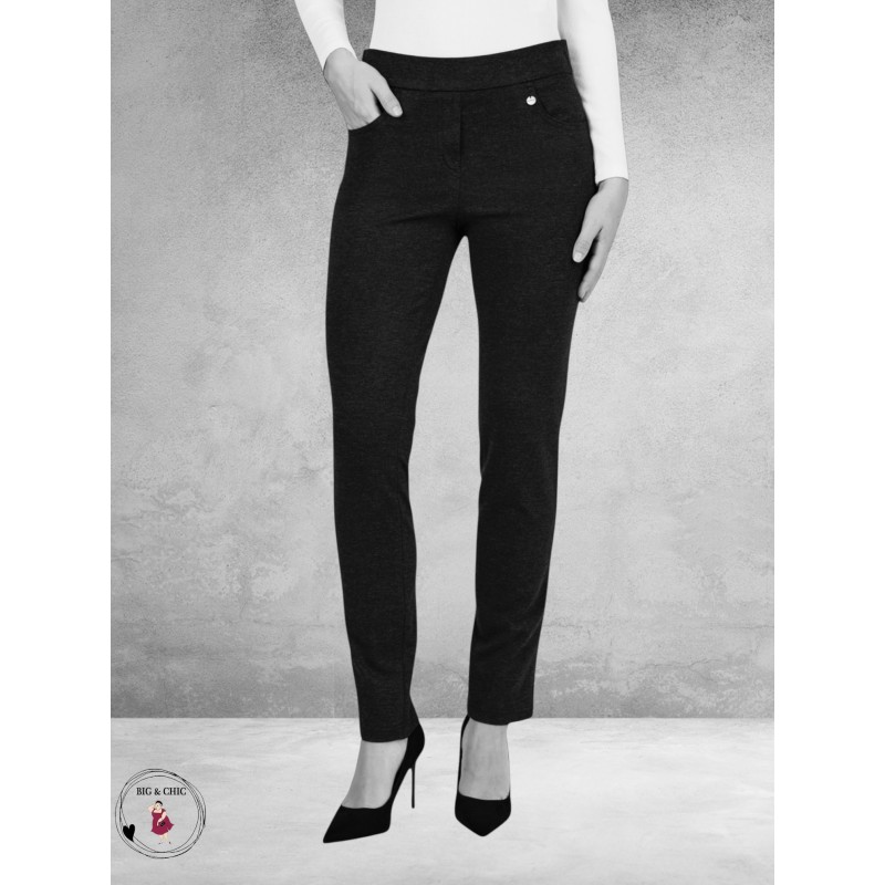 ROBELL Broek BELLA Winter Jersey ZWART