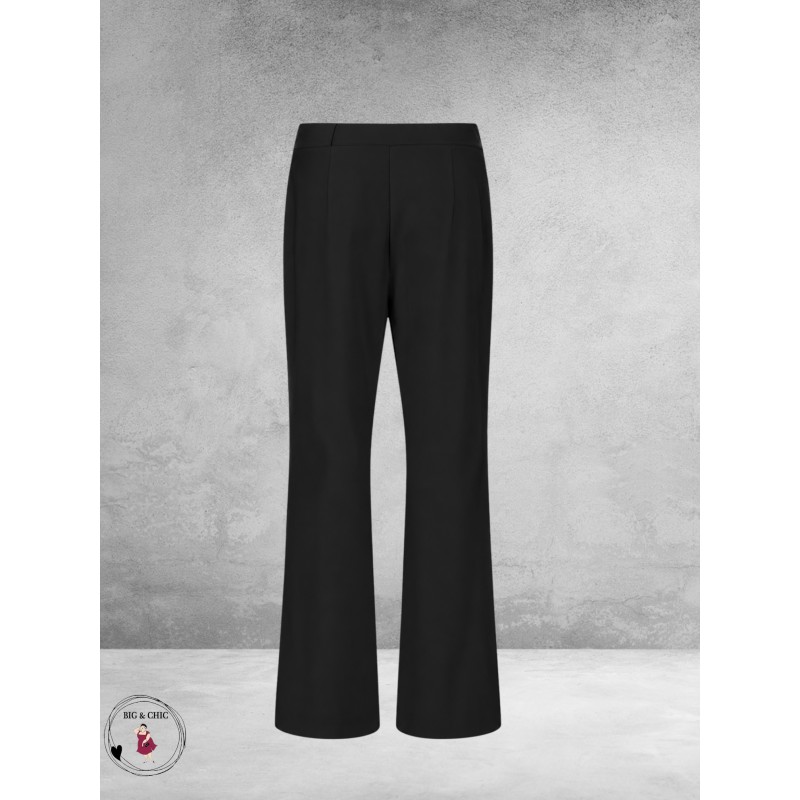 ROBELL Broek ANNA Relaxed Fit Zwart