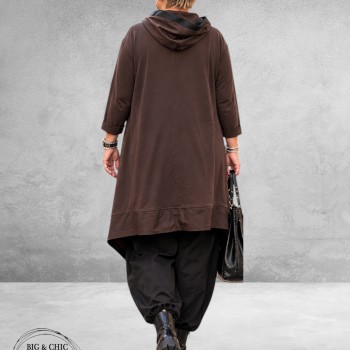 SINNE DESIGN Tuniek/Jurk Bruin