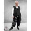 SINNE DESIGN Gilet Zwart Suède-Look