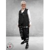 SINNE DESIGN Gilet Zwart Suède-Look