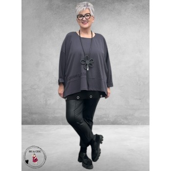 SINNE DESIGN Trui Antraciet