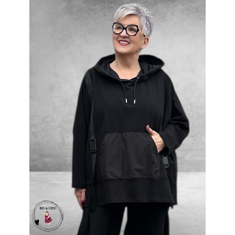 SINNE DESIGN Hoodie Stoer Zwart