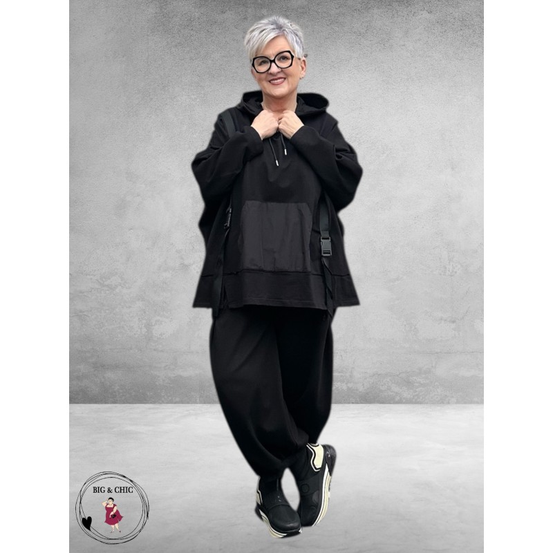 SINNE DESIGN Hoodie Stoer Zwart