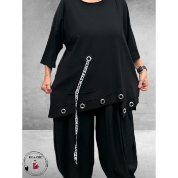 Sinne Shirt Zwart Met WAUW Factor