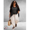 Sinne Shirt Openwork Zwart 
