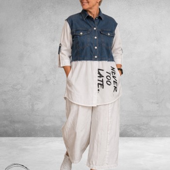 Sinne Blouse Gilet Look
