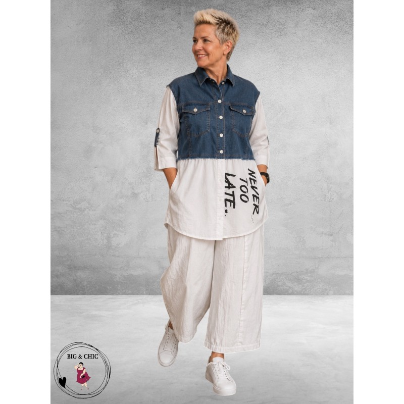 Sinne Blouse Gilet Look