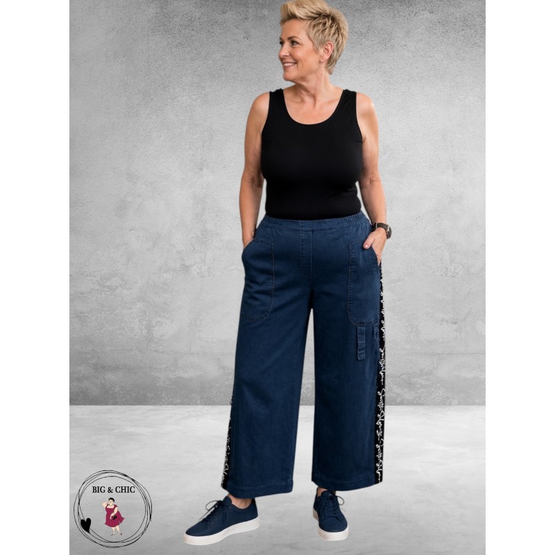 Sinne Jeans Stoer Met Inzet