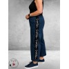 Sinne Jeans Stoer Met Inzet