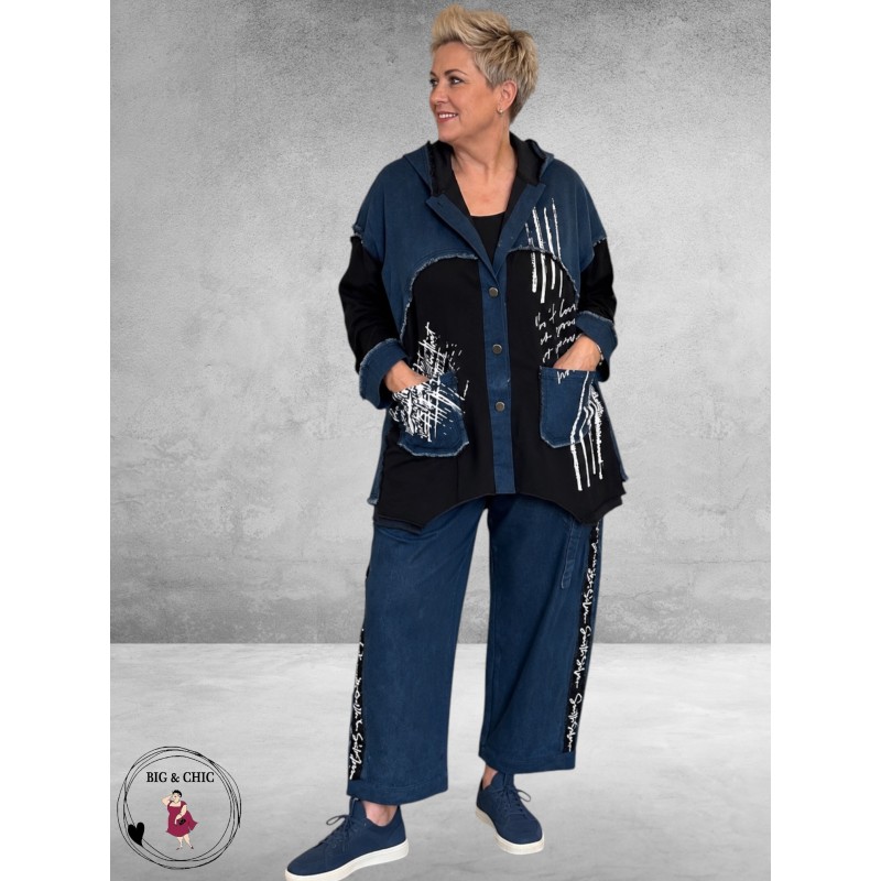 Sinne Jeans Stoer Met Inzet