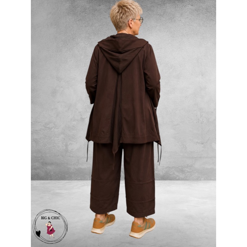 Sinne Jas/Vest Puntcapuchon Bruin