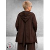 Sinne Jas/Vest Puntcapuchon Bruin