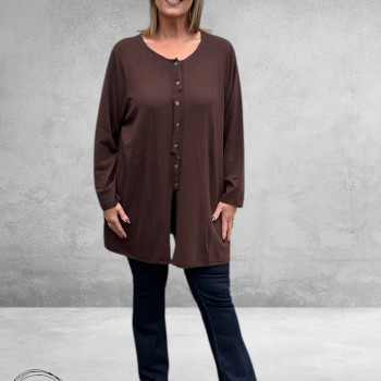 STUDIO Cardigan Norella Bruin