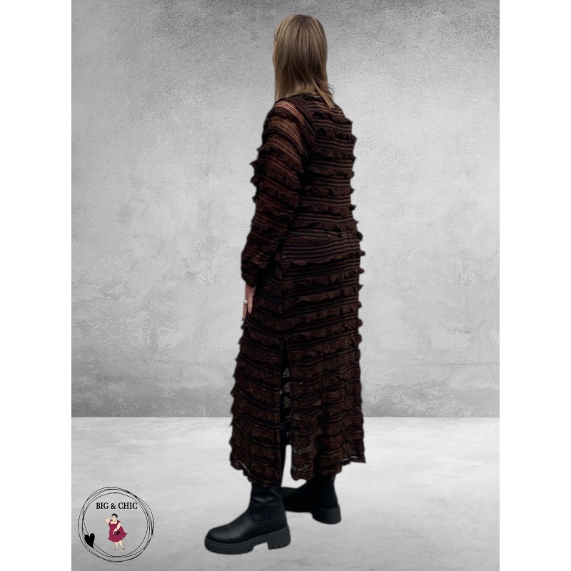 STUDIO Jurk Edith Brown