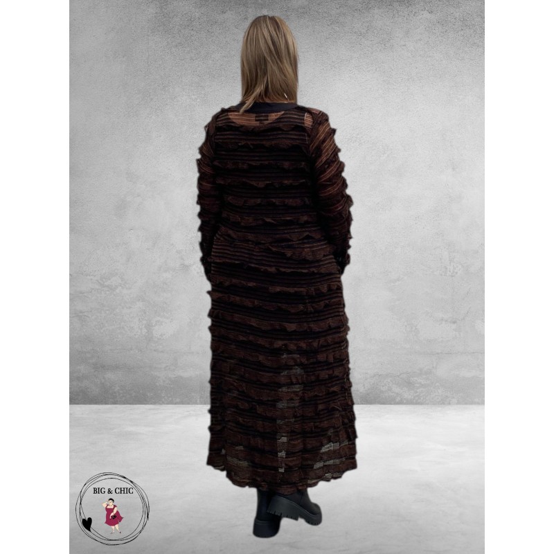 STUDIO Jurk Edith Brown