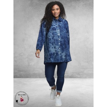 STUDIO Shirt/Blouse Ellie Dark Blue Denim