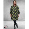 STUDIO Tuniek/Blouse Emilie Zwart/Groen Ruit