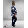 STUDIO Blouse Feodora Blauw/Wit