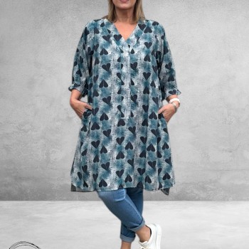 STUDIO Tuniek Elma Navy Hearts