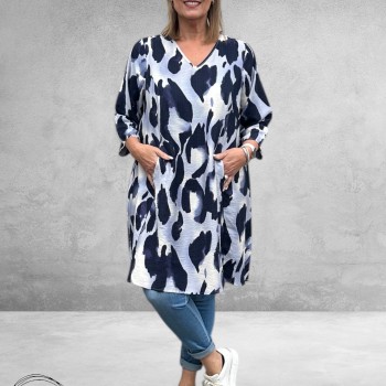 Studio Jurk BRIGITTE Blue Clouds