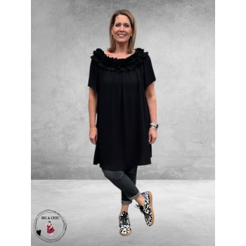 NO.1 by OX  Jurk/Tuniek Carmen Zwart