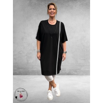 Studio Jurk Fenja Sportief Zwart-Wit