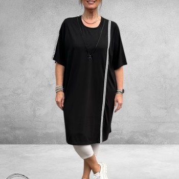 Studio Jurk Fenja Sportief Zwart-Wit