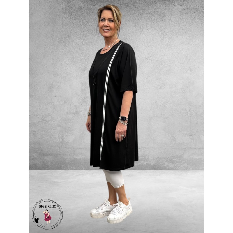 Studio Jurk Fenja Sportief Zwart-Wit