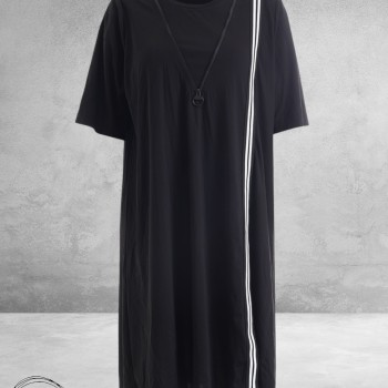 Studio Jurk Fenja Sportief Zwart-Wit