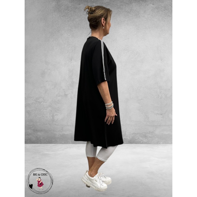 Studio Jurk Fenja Sportief Zwart-Wit