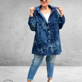 STUDIO Shirt/Blouse Ellie Dark Blue Denim